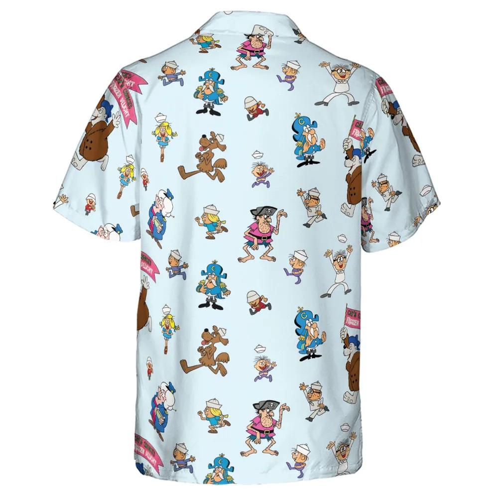 Cereal Cap'n Crunch Characters Hawaiian Shirt - 3