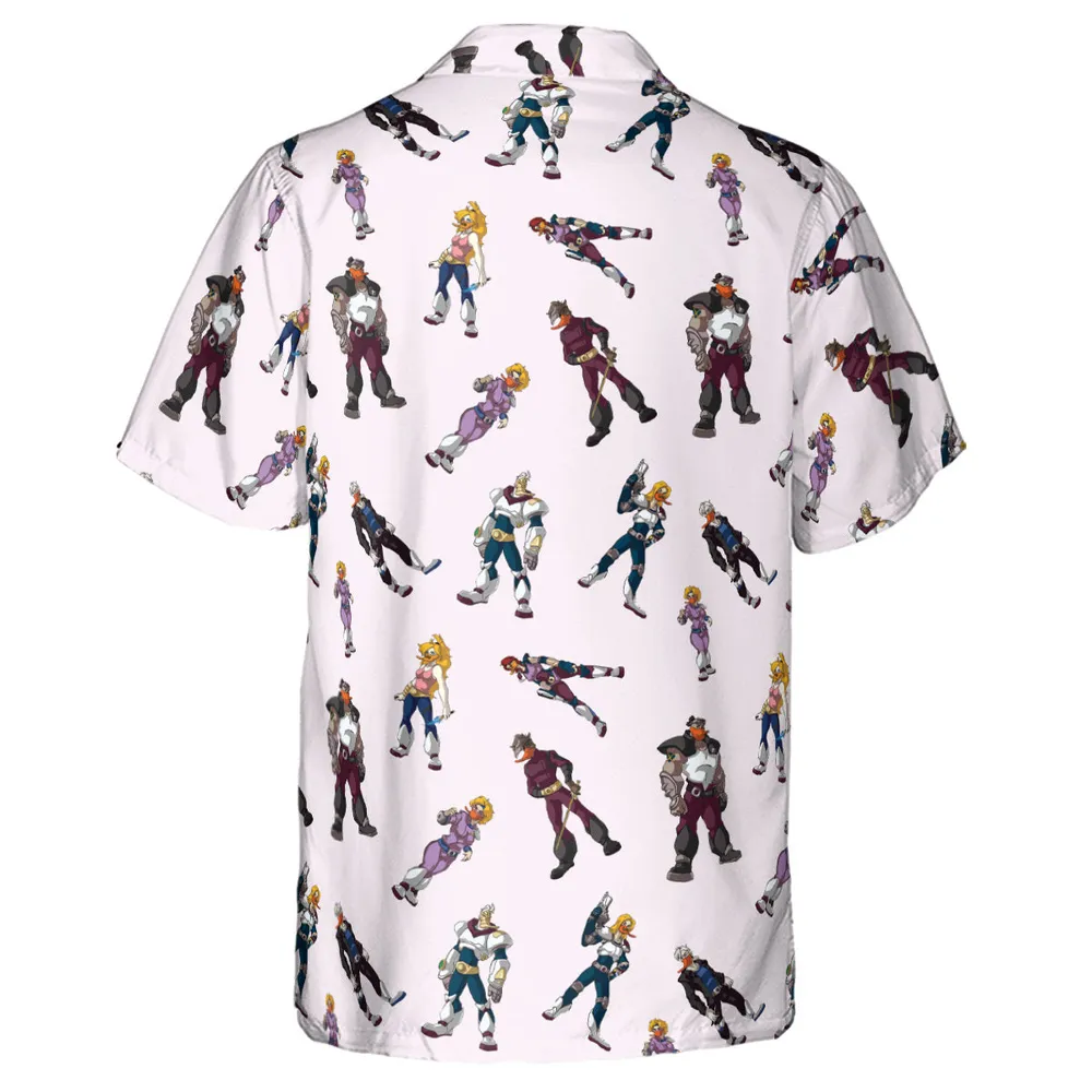 Mighty Ducks The Animated Series Characters Hawaiian Shirt - 3