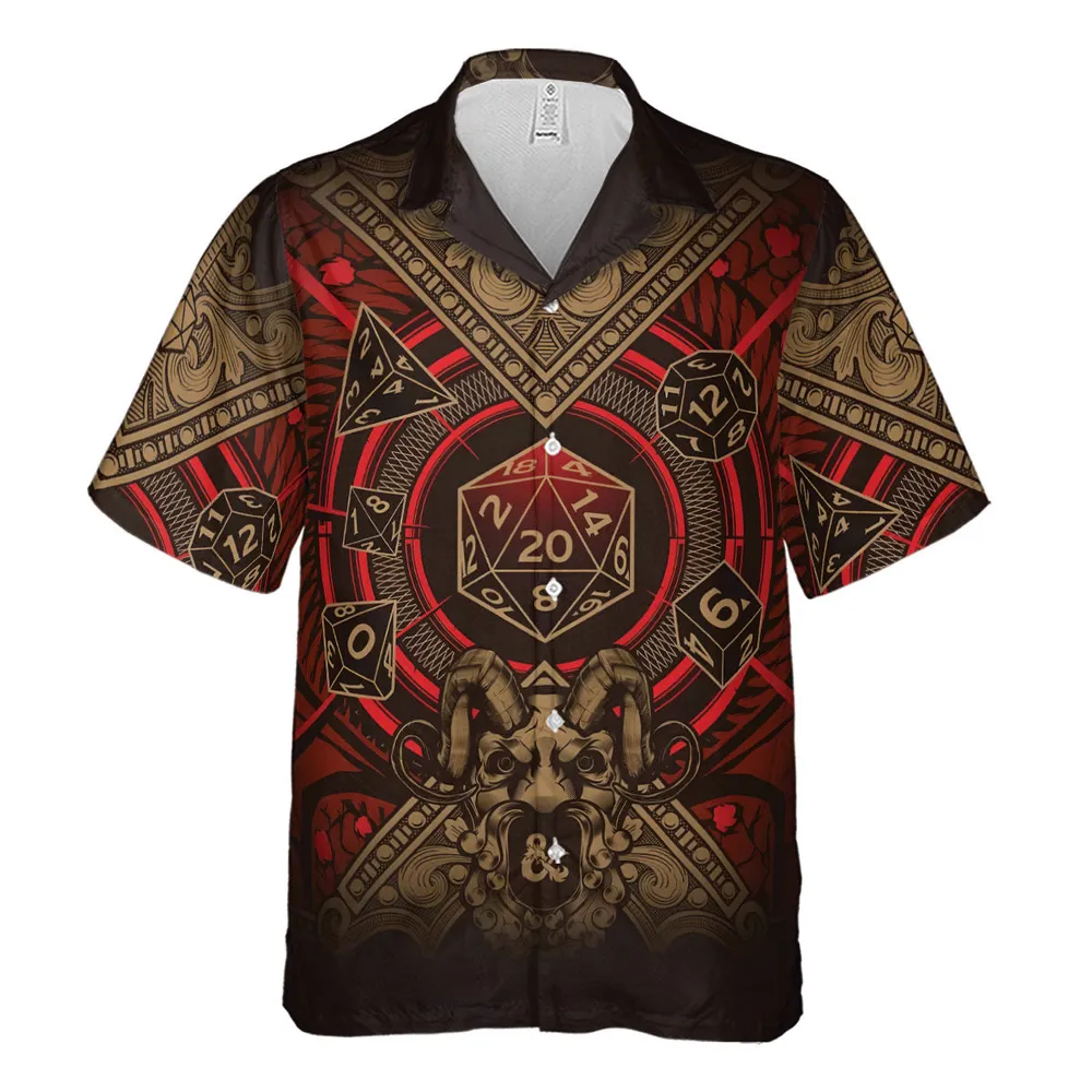 Critical Style DnD Hawaiian Shirt - 2