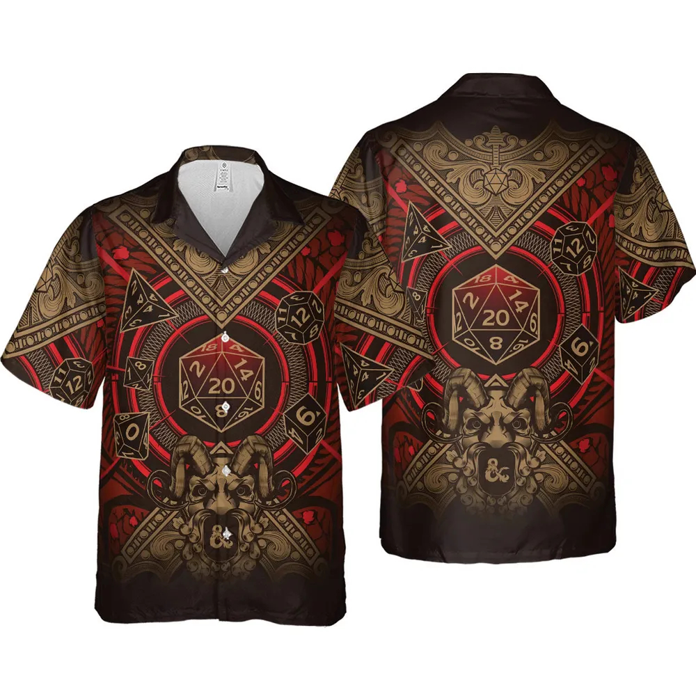 Critical Style DnD Hawaiian Shirt - 4