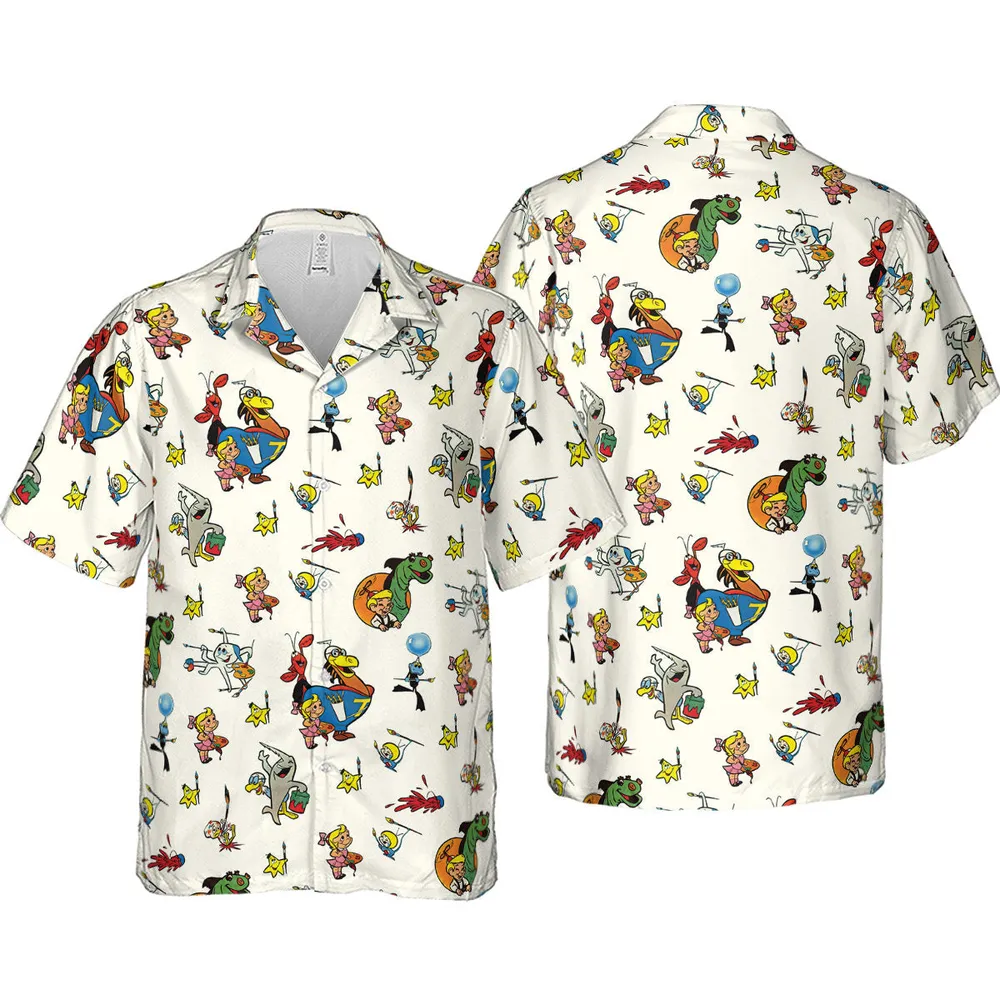 The Bob Clampett Characters Hawaiian Shirt - 4