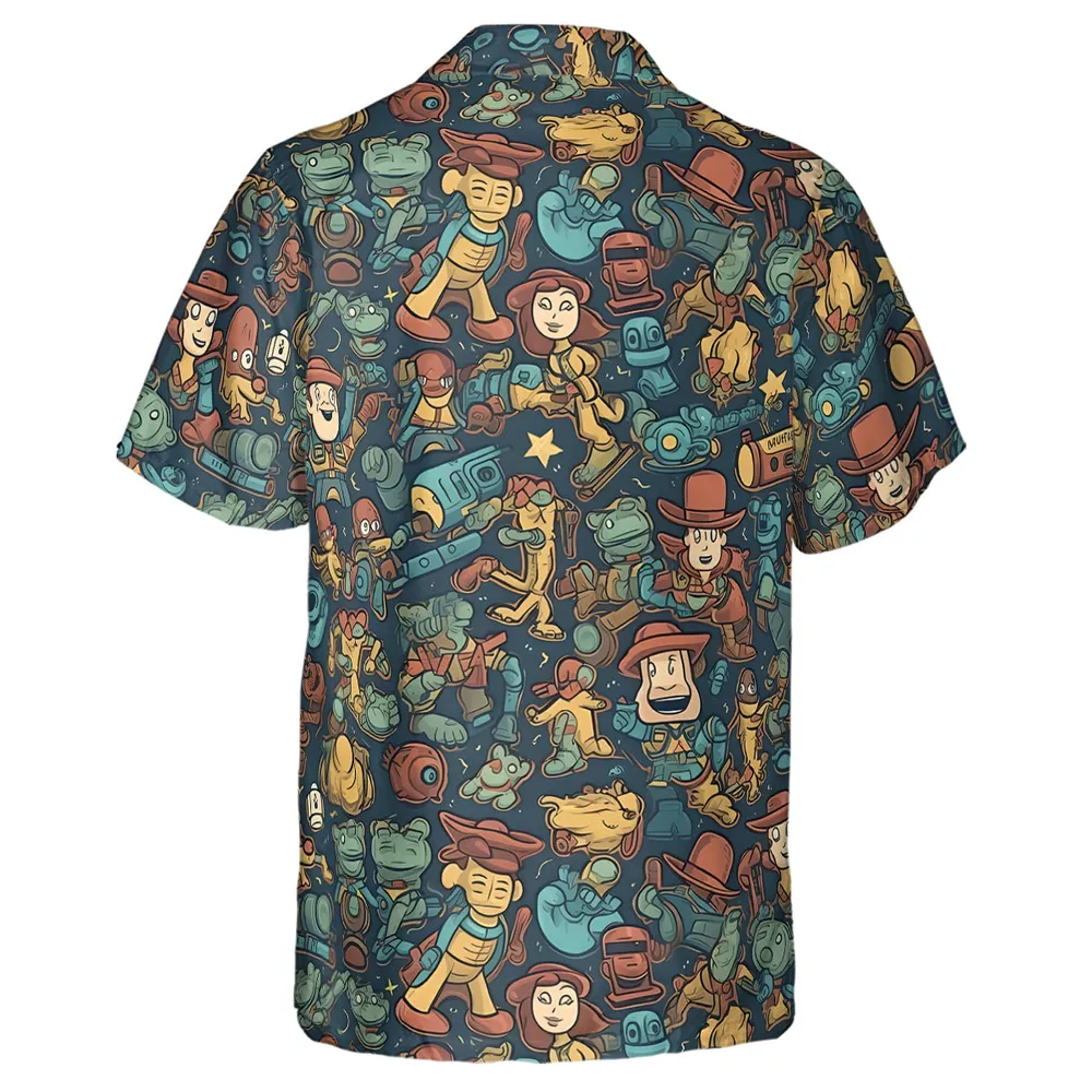 Story of Toy Cowboys Toy Story Hawaiian Shirt - 3