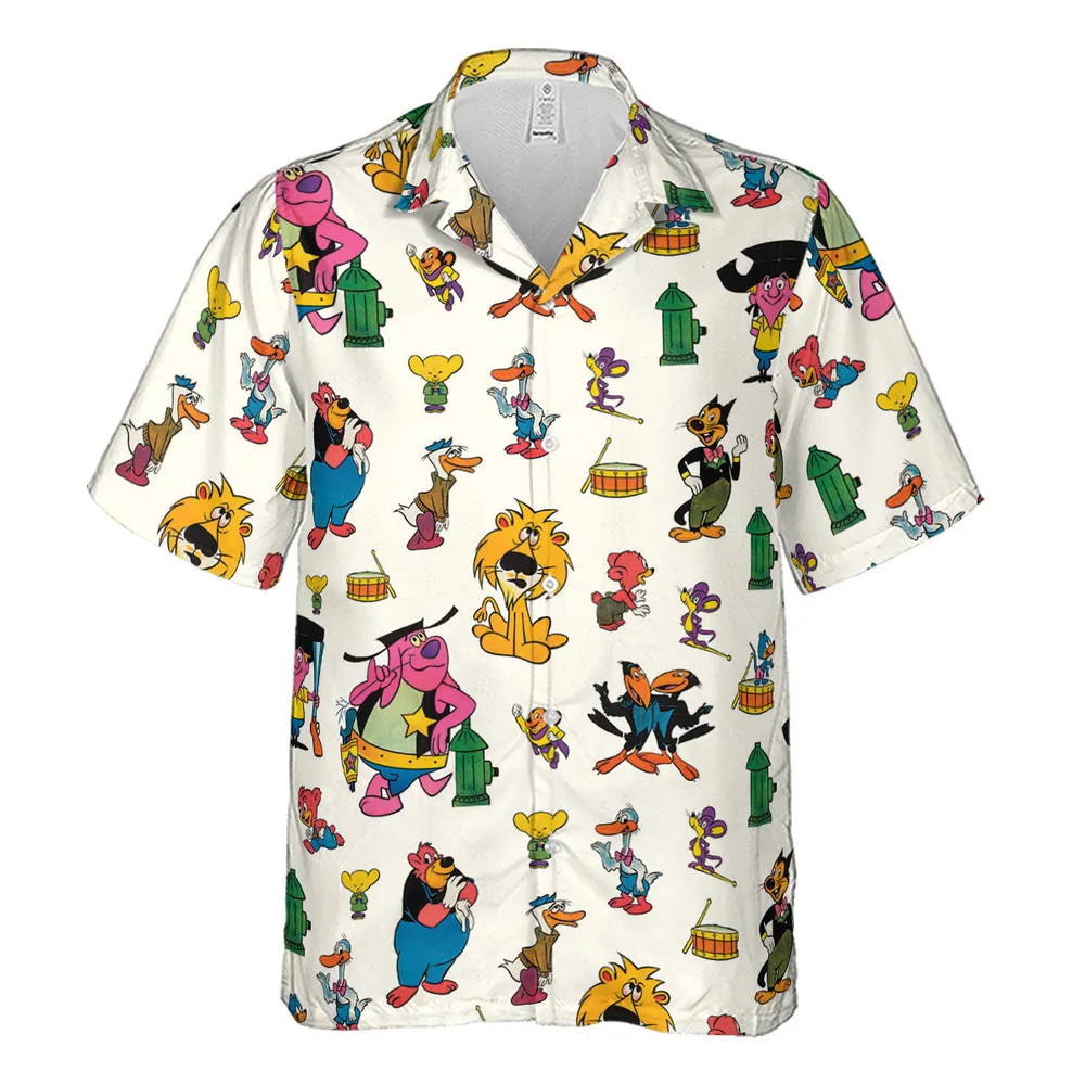 Terrytoons Characters Hawaiian Shirt - 2