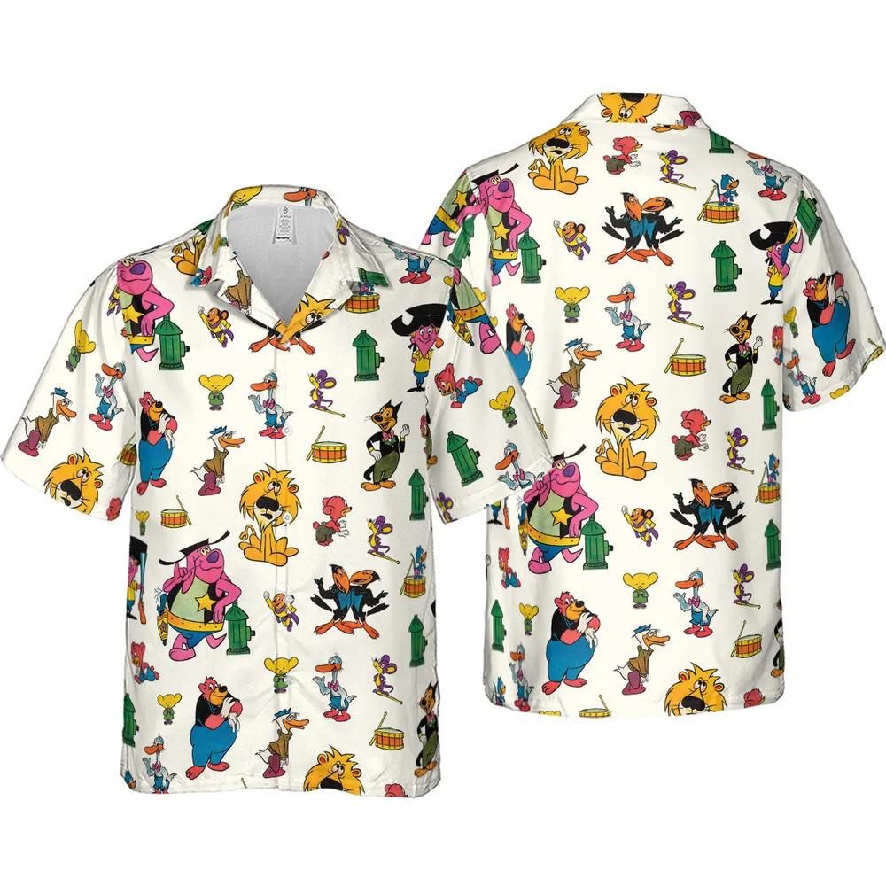 Terrytoons Characters Hawaiian Shirt - 4