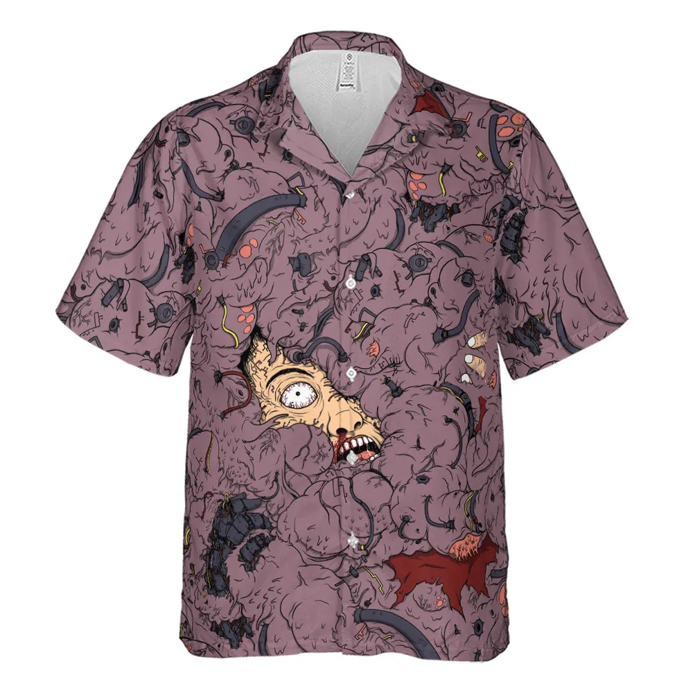 Uncontrollable Power Akira Hawaiian Shirt - 2
