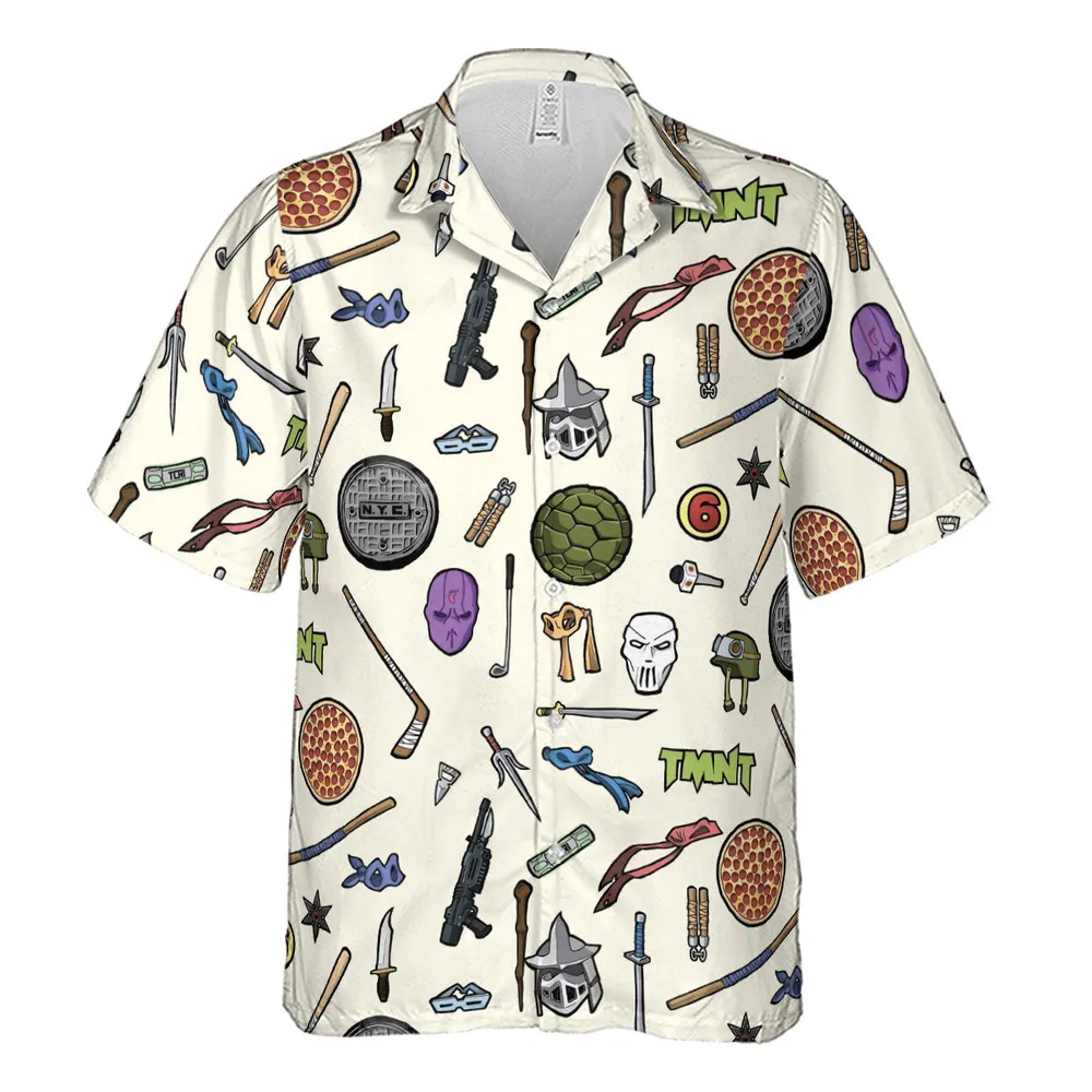 Hero In A Half Shell TMNT Hawaiian Shirt - 2