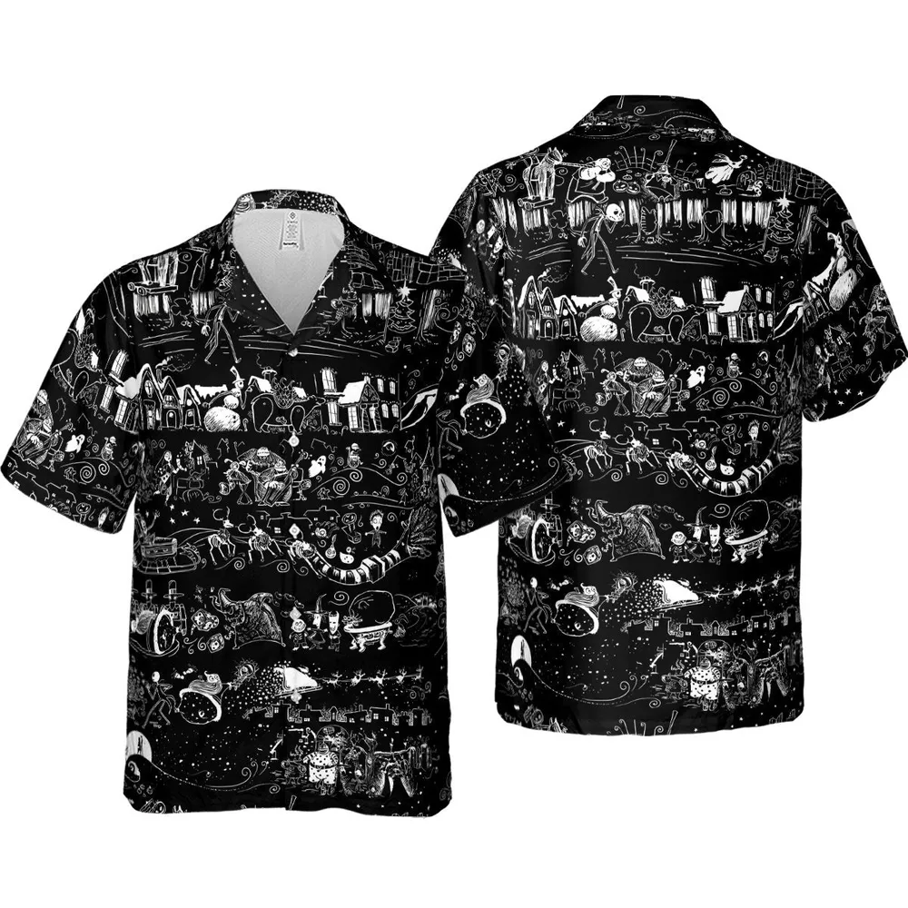 Nightmare Journey Hawaiian Shirt - 4