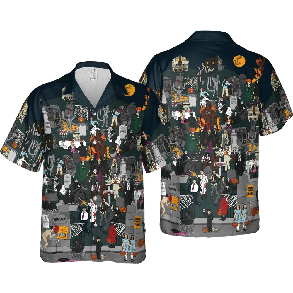 Horror Street Hawaiian Shirt - 4