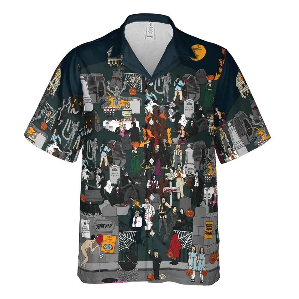 Horror Street Hawaiian Shirt - 2