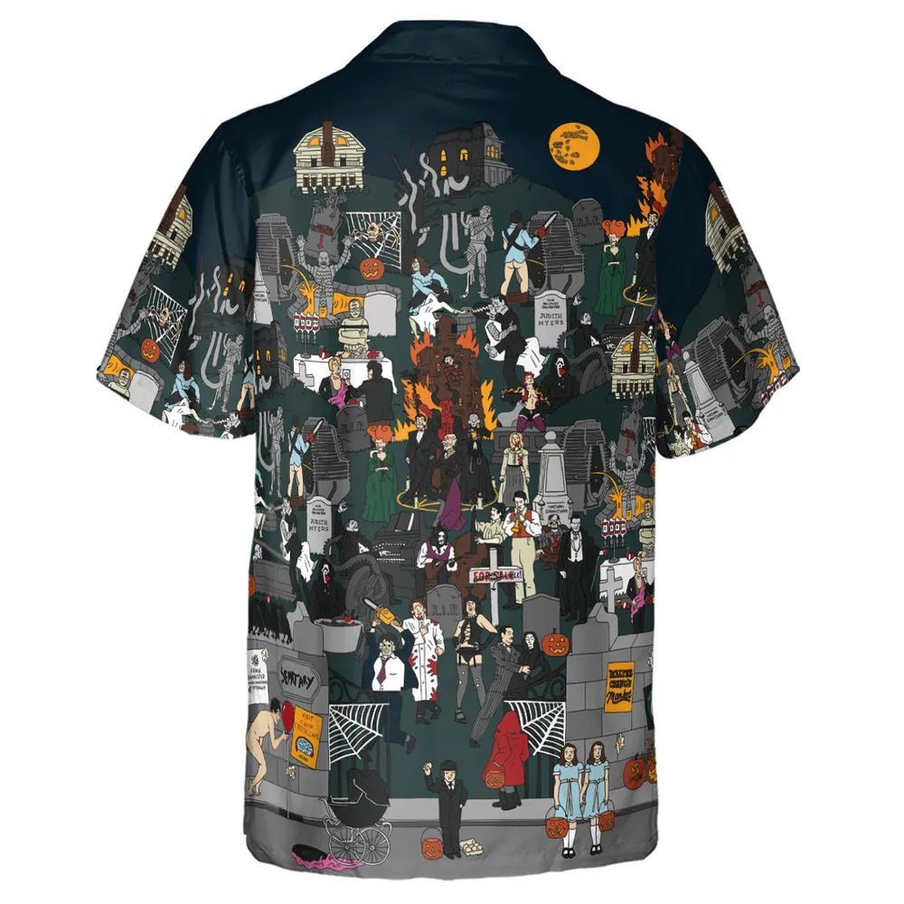 Horror Street Hawaiian Shirt - 3