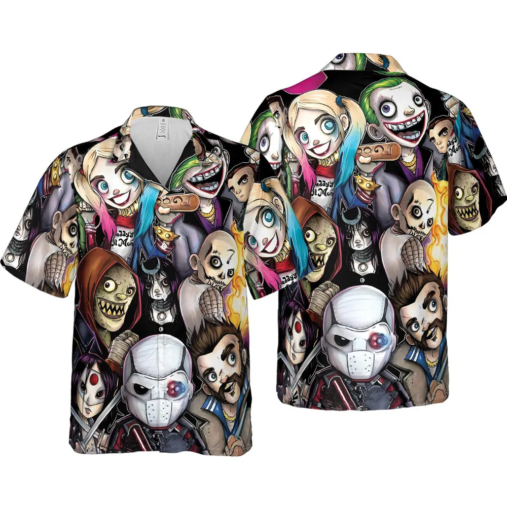 Mini Suicide Squad Hawaiian Shirt - 4