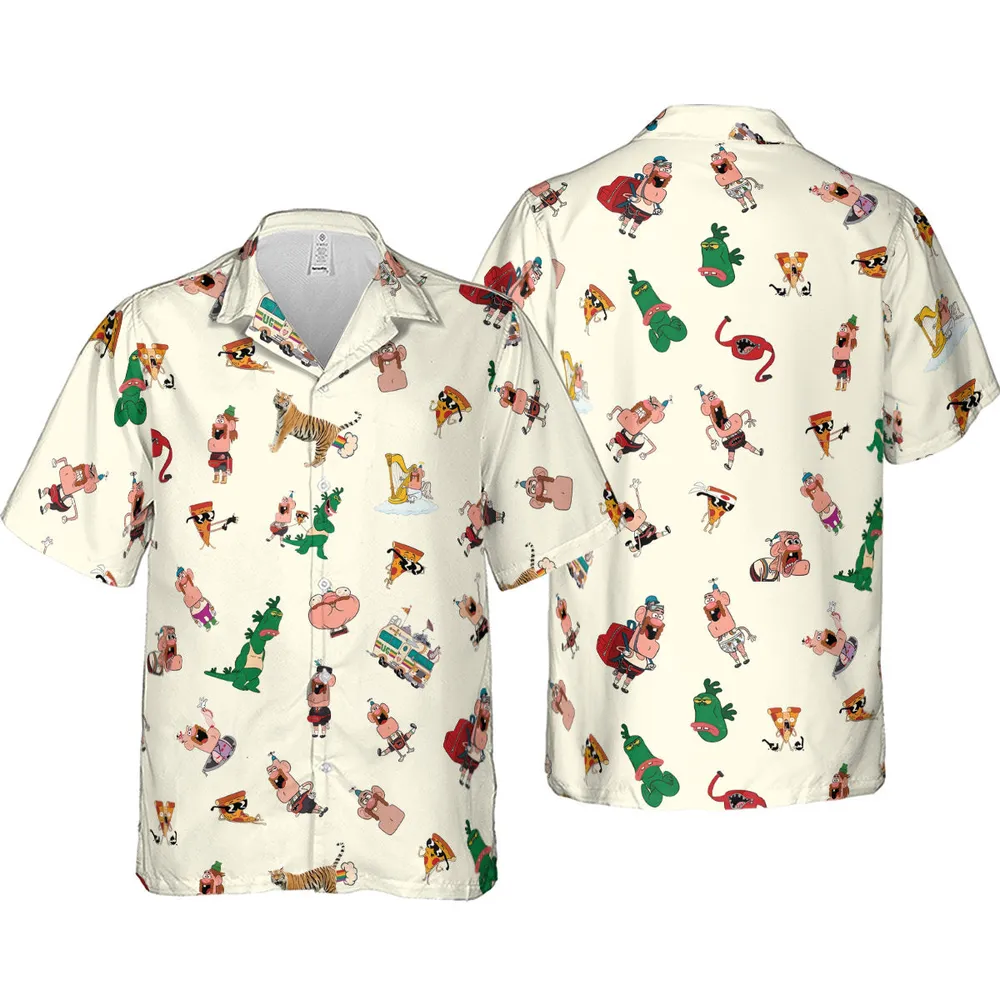 Magic Realism Uncle Grandpa Hawaiian Shirt - 4