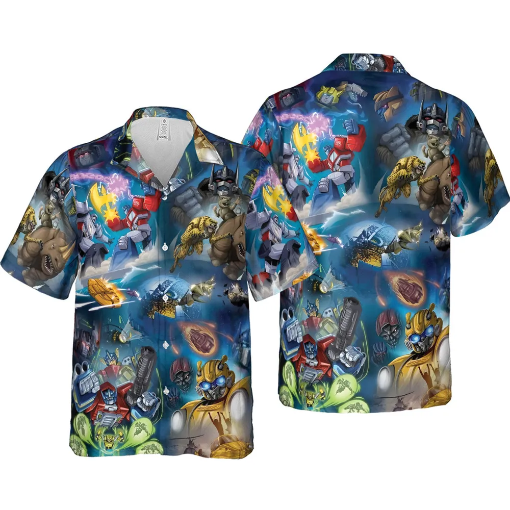 Beast Wars Hawaiian Shirt - 4