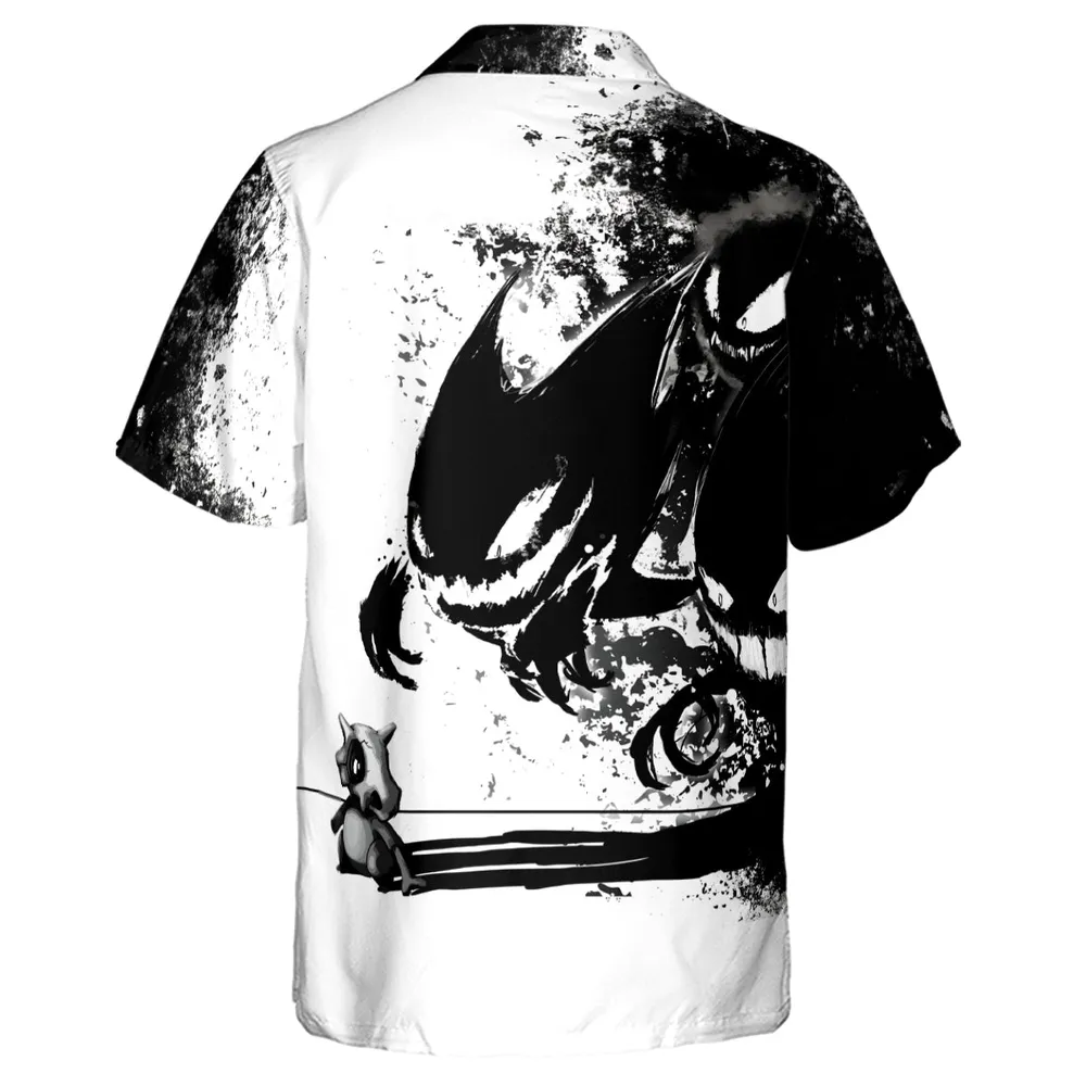 Cubone and the Ghosts Hawaiian Shirt - 3