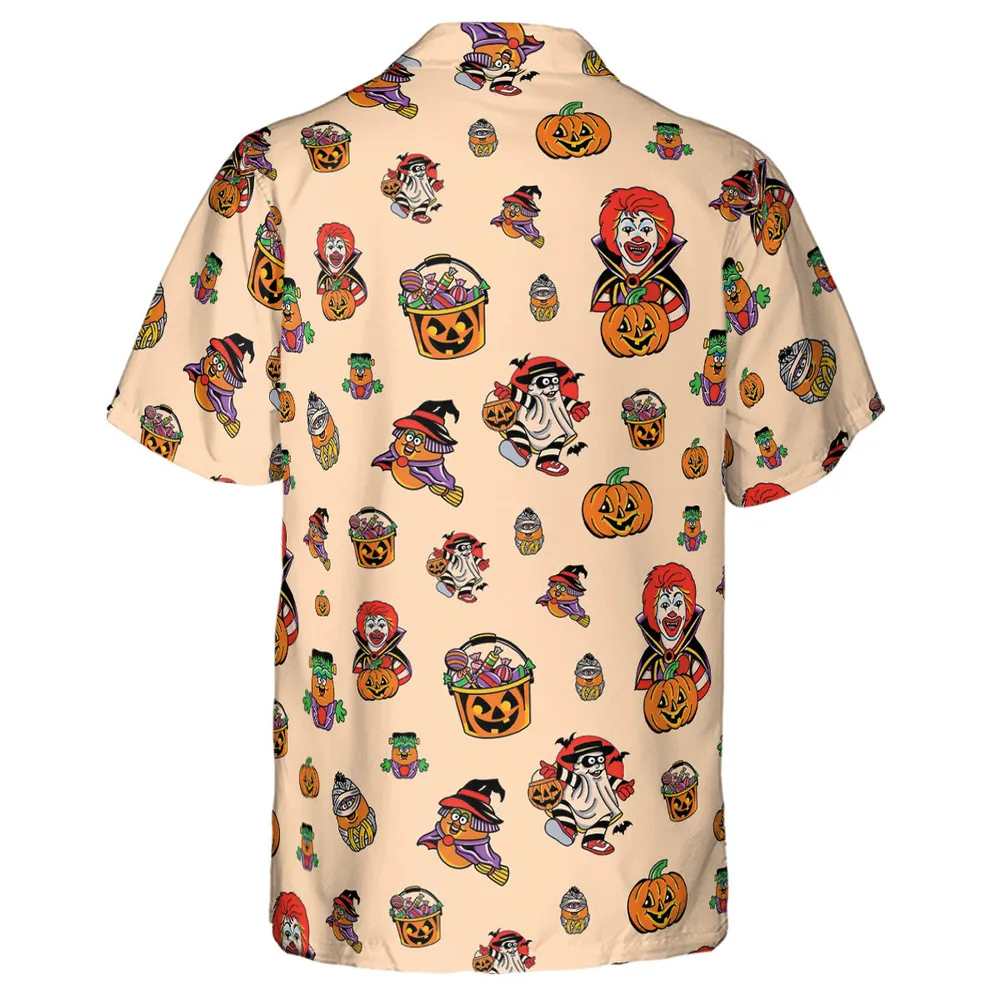 McDonaldland Halloween Hawaiian Shirt - 3