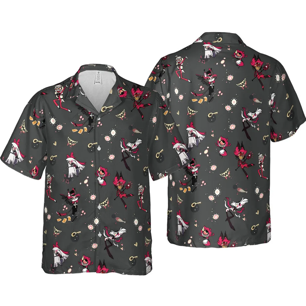 Helluva Hazbin Hawaiian Shirt - 4