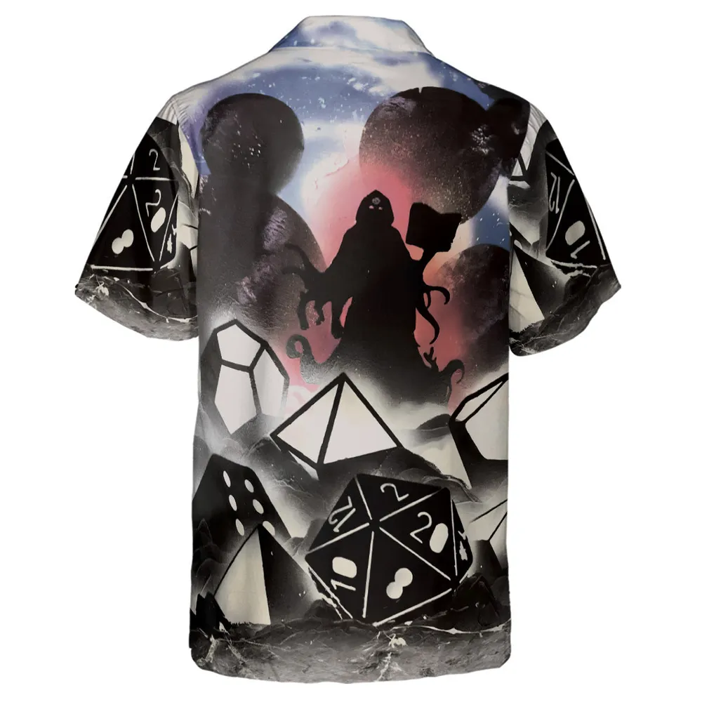 How I Roll DnD Hawaiian Shirt - 3