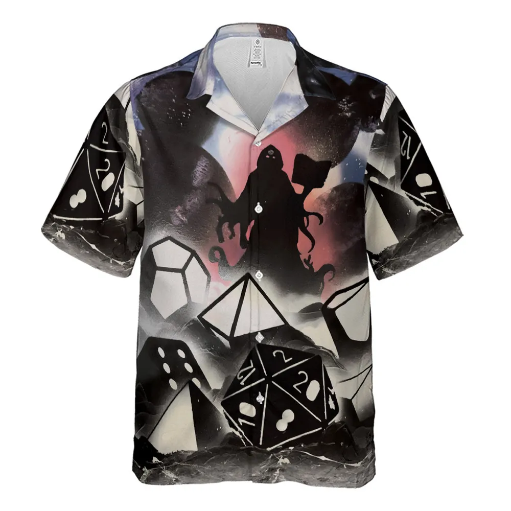 How I Roll DnD Hawaiian Shirt - 2