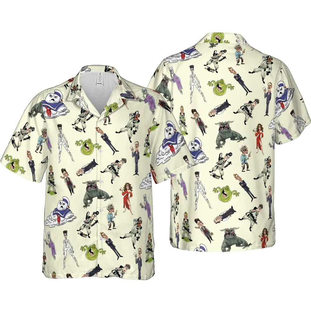 Real Ghostbusters Hawaiian Shirt - 4