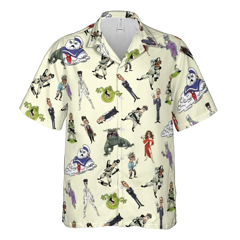 Real Ghostbusters Hawaiian Shirt - 2