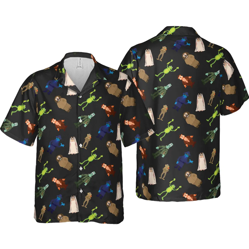 Muppet Monster Hawaiian Shirt - 4