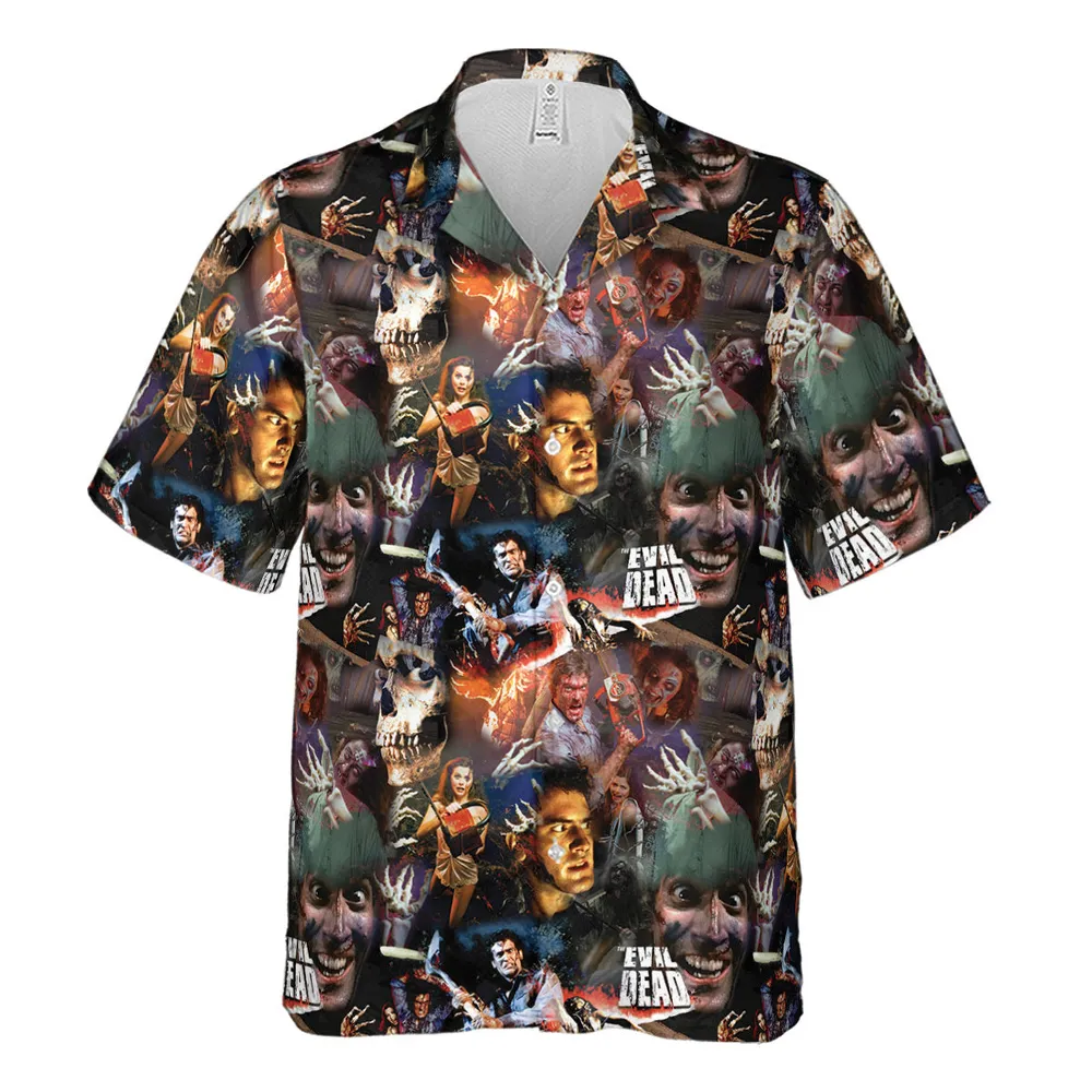 Classic Horror Evil Dead Hawaiian Shirt - 2
