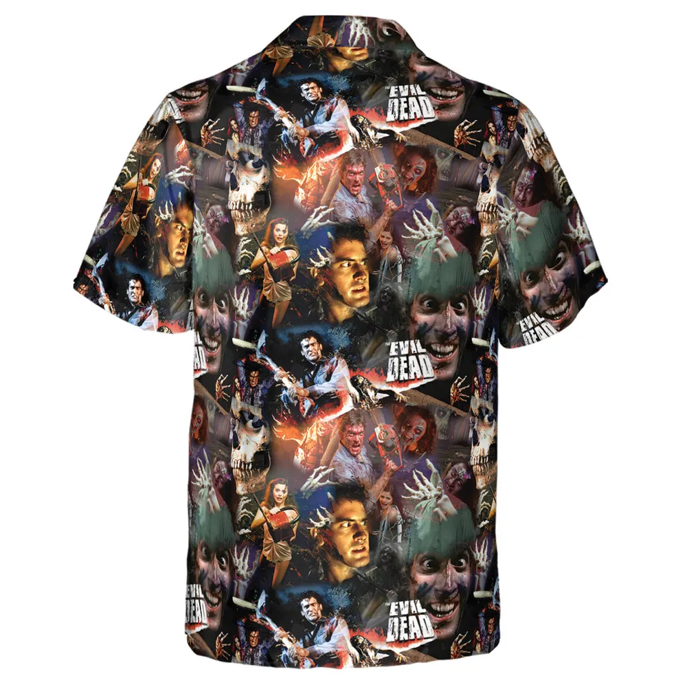 Classic Horror Evil Dead Hawaiian Shirt - 3