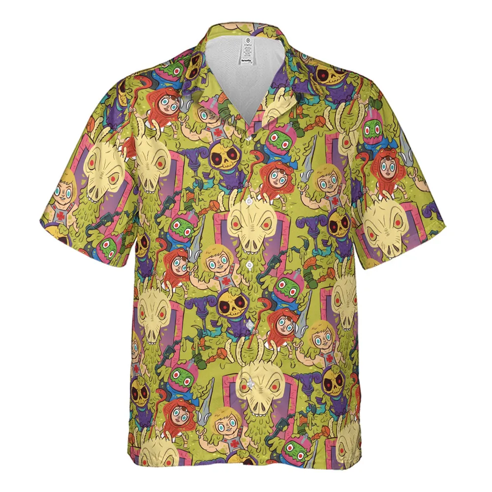 Victims of the Slime Pit He-Man and the Masters of the Universe Hawaiian Shirt - 2
