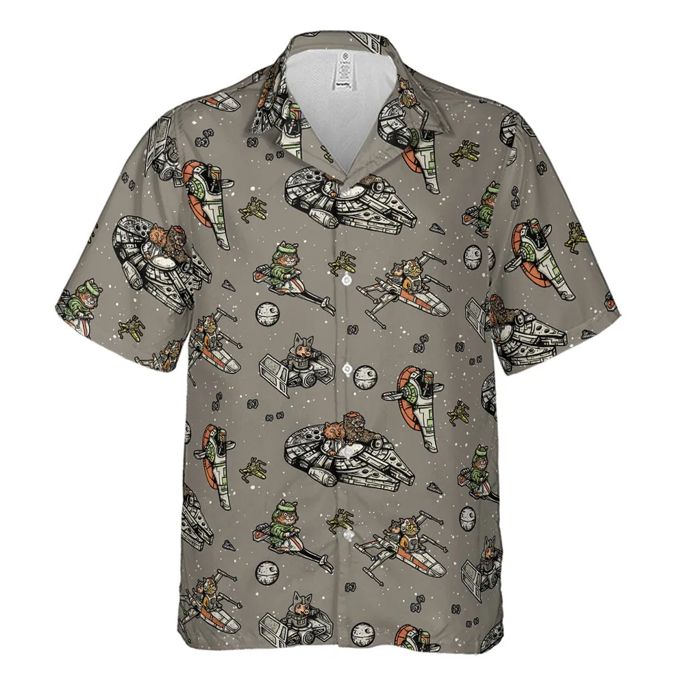 Goldbug Leader Star Wars Hawaiian Shirt - 2