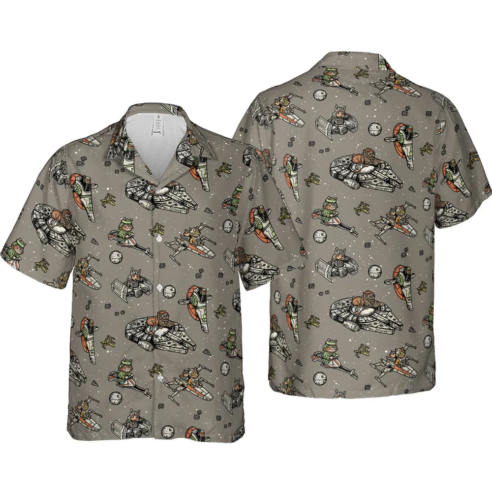 Goldbug Leader Star Wars Hawaiian Shirt - 4