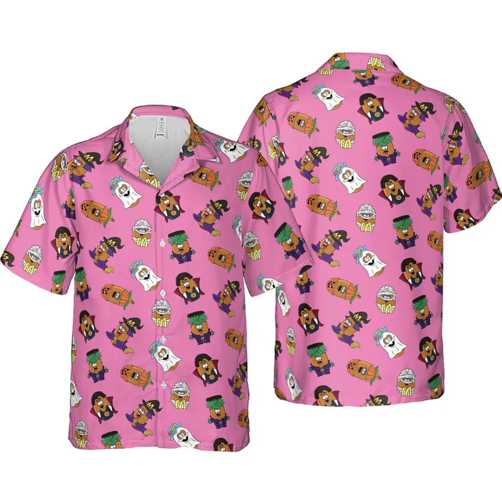 Halloween McNugget Buddies Hawaiian Shirt - 4