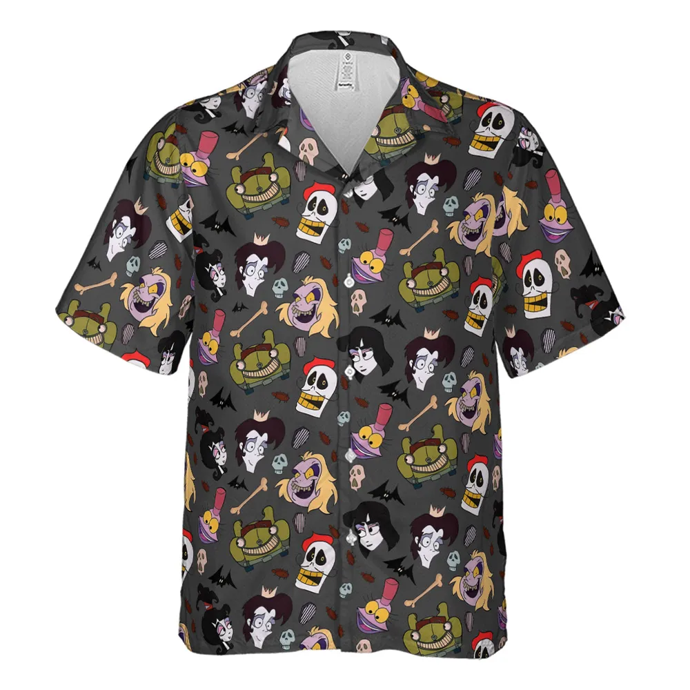 Beetlejuice Animated Hawaiian Shirt - 2