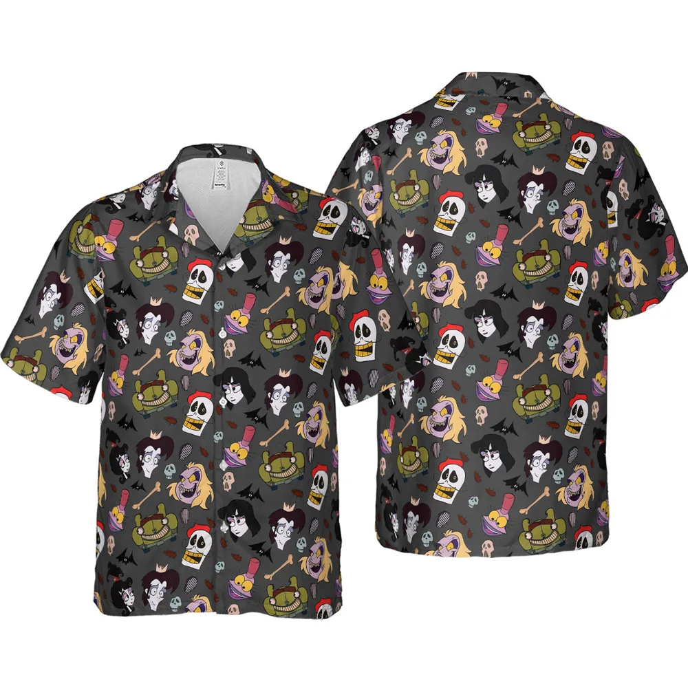 Beetlejuice Animated Hawaiian Shirt - 4