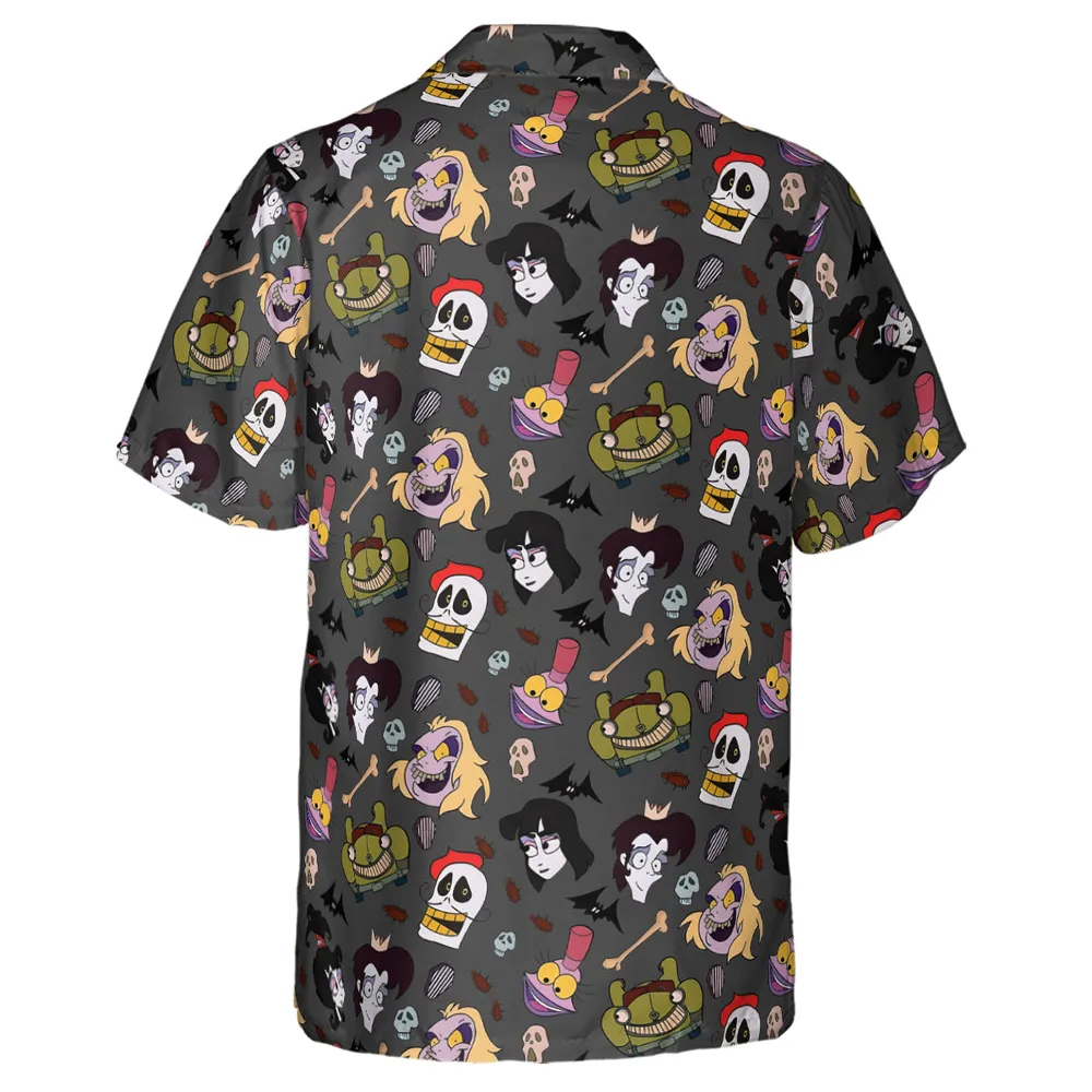 Beetlejuice Animated Hawaiian Shirt - 3