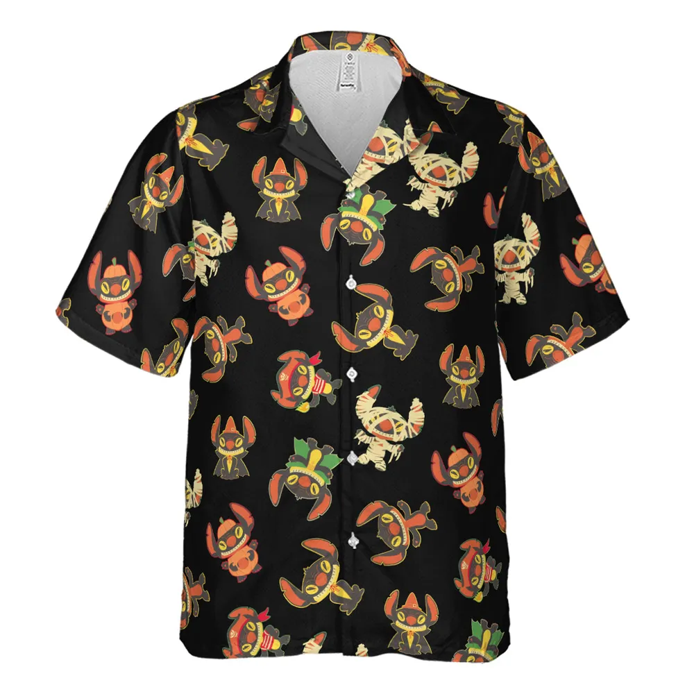 Stitch Halloween Costumes Hawaiian Shirt - 2