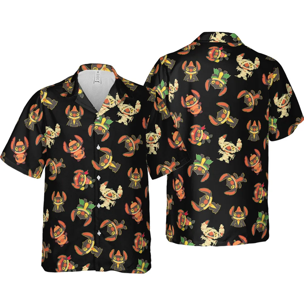 Stitch Halloween Costumes Hawaiian Shirt - 4