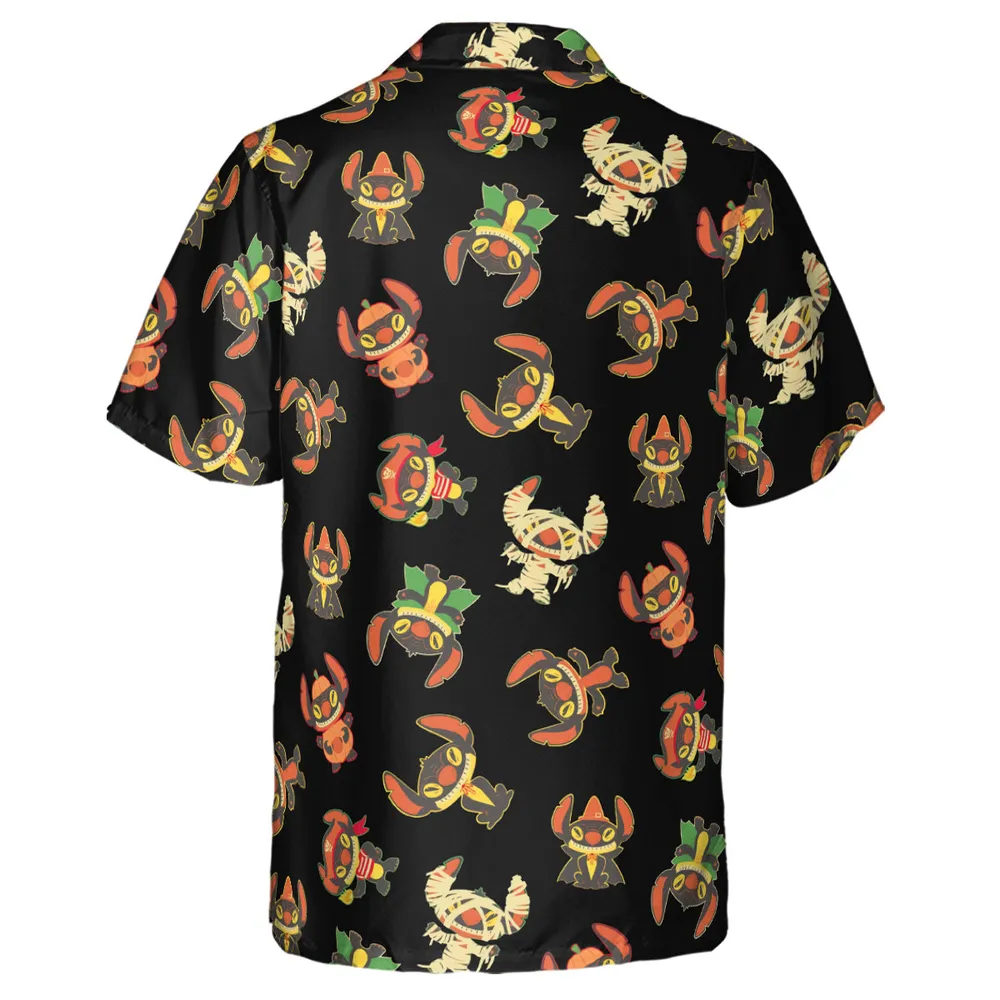 Stitch Halloween Costumes Hawaiian Shirt - 3