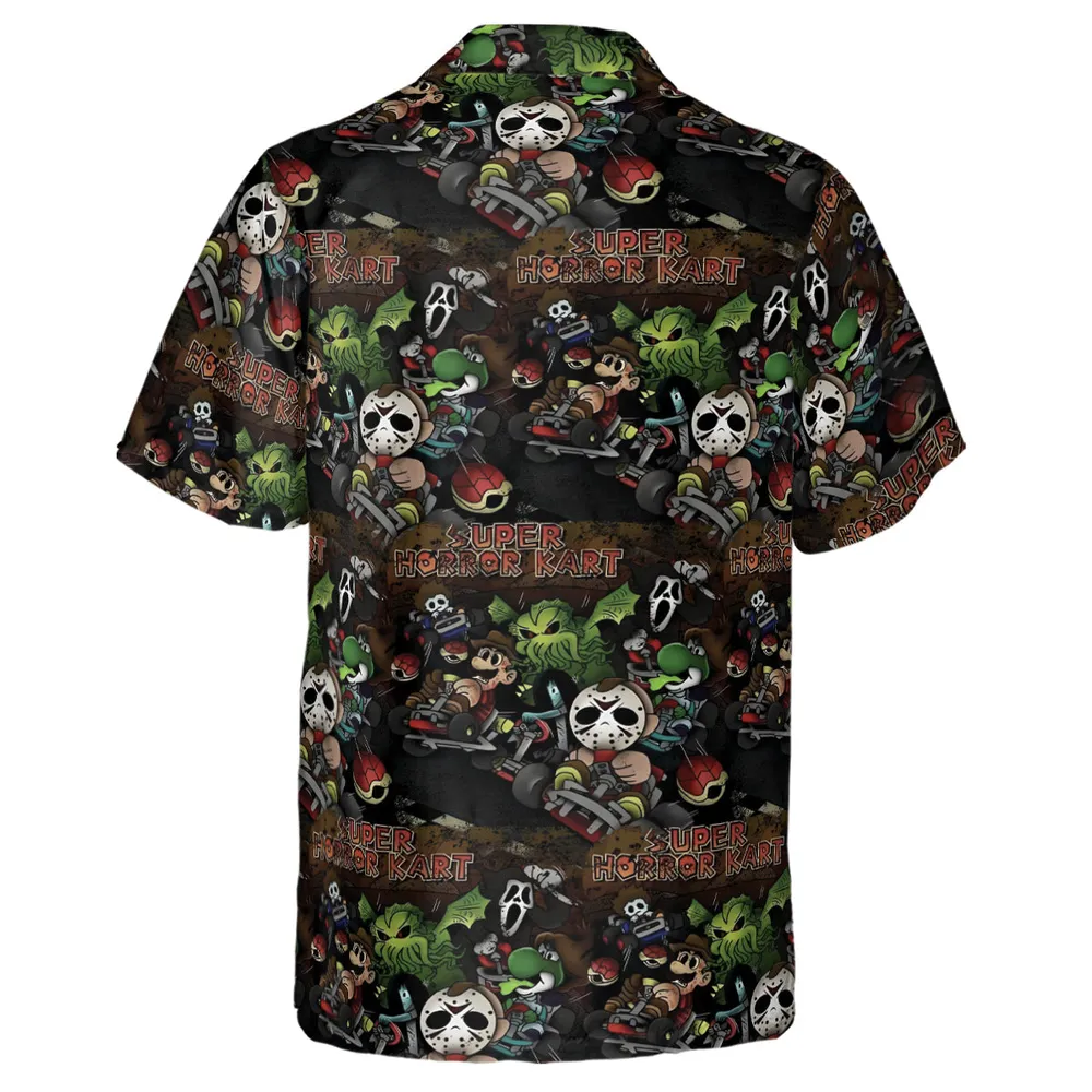 Super Horror Kart Hawaiian Shirt - 3