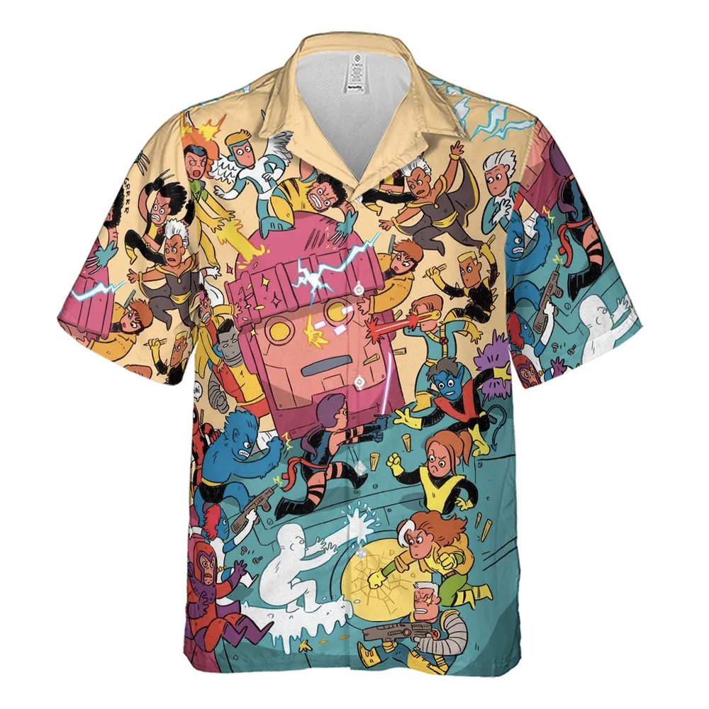 Super Style X-Men Hawaiian Shirt - 2