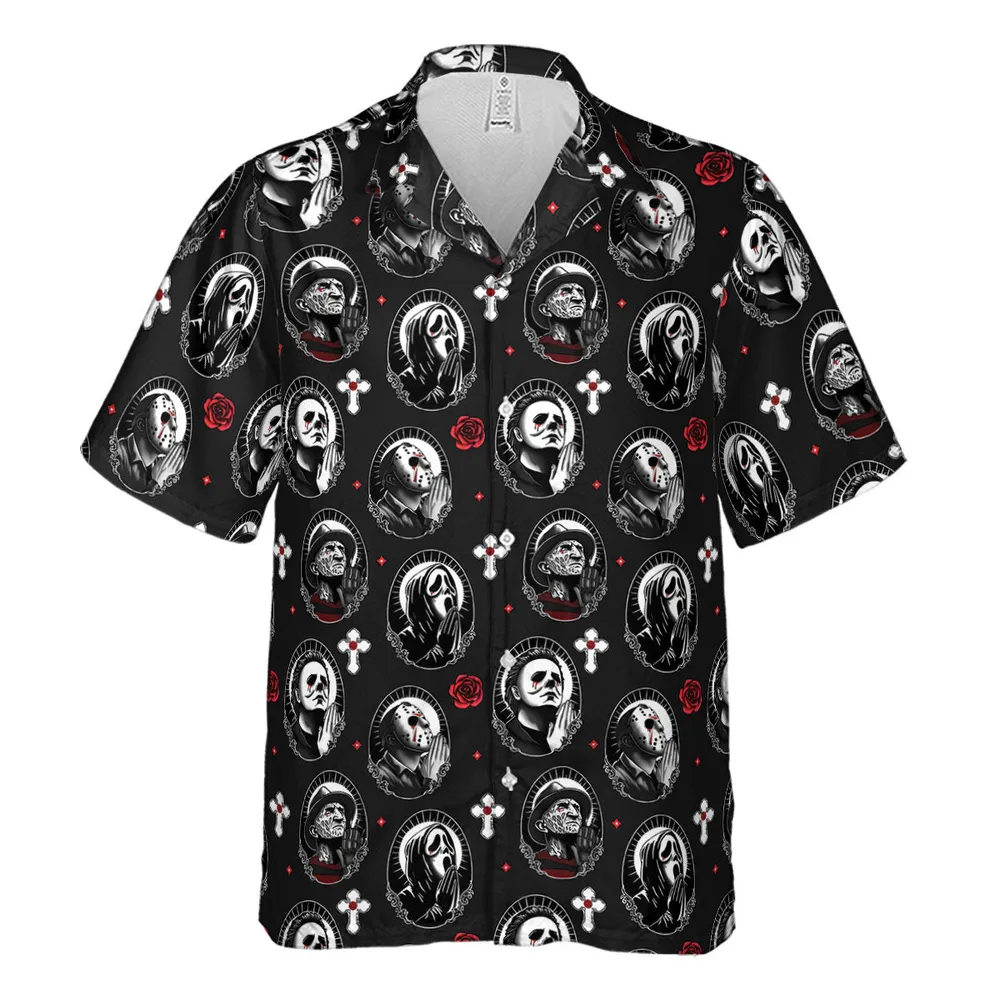 Horror Saints Hawaiian Shirt - 2