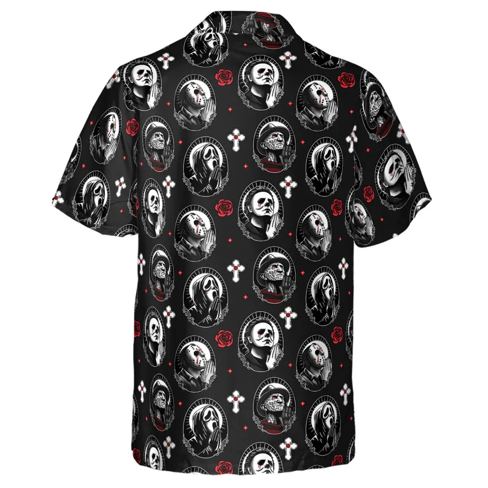 Horror Saints Hawaiian Shirt - 3