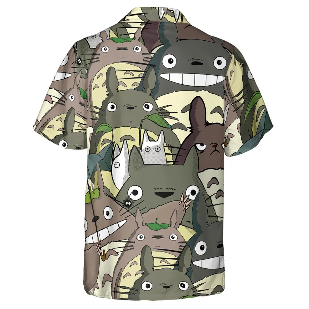 My Neighbor Totoro Hawaiian Shirt - 3