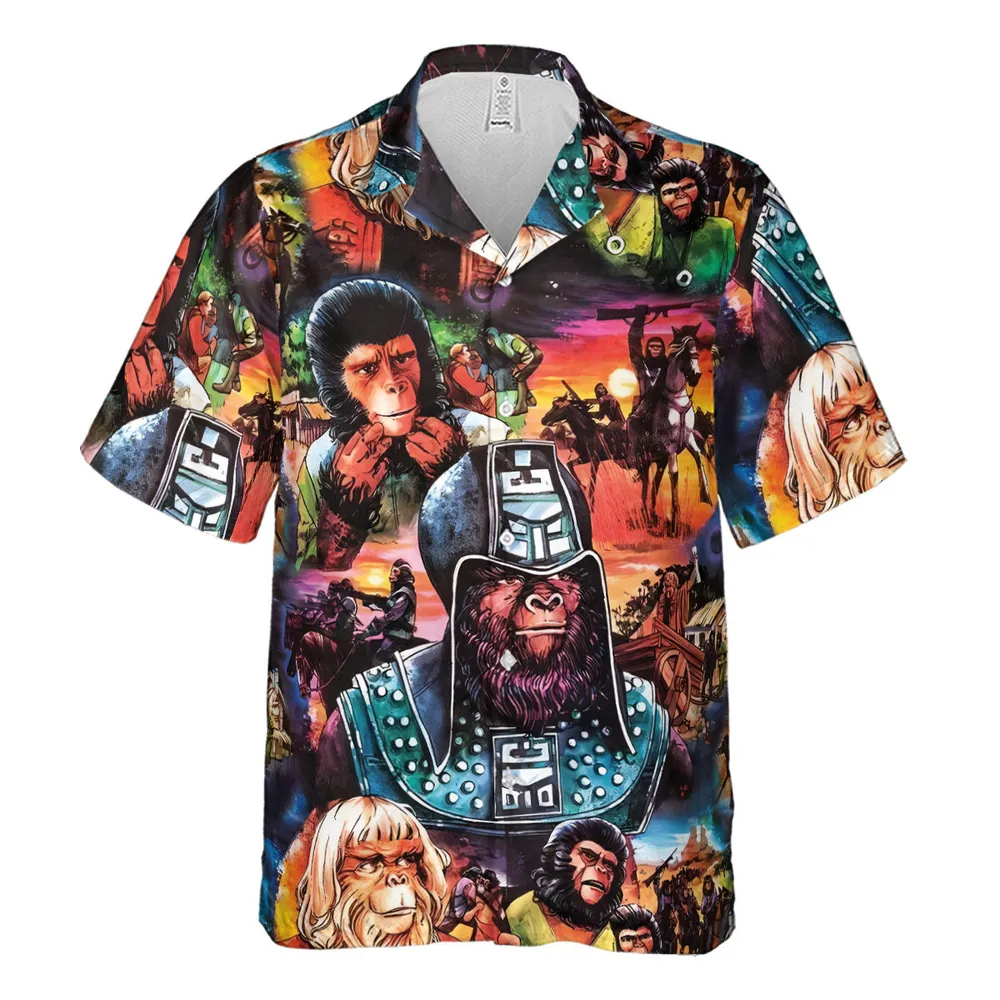 Planet of the Apes Hawaiian Shirt - 2