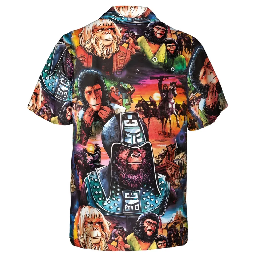 Planet of the Apes Hawaiian Shirt - 3