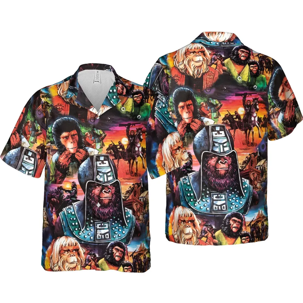 Planet of the Apes Hawaiian Shirt - 4