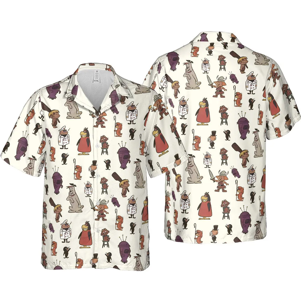 The Ruff and Reddy Show Hawaiian Shirt - 4
