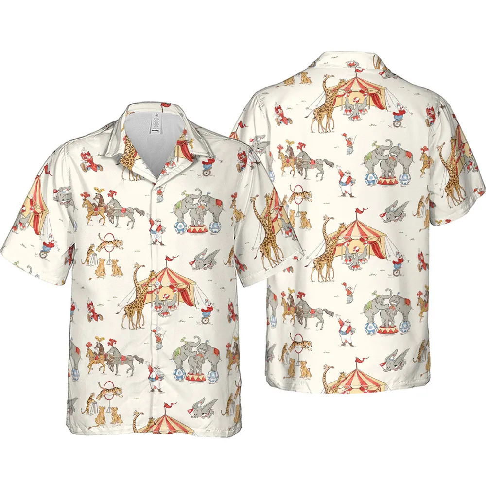 Nostalgic Circus Dumbo Hawaiian Shirt - 4
