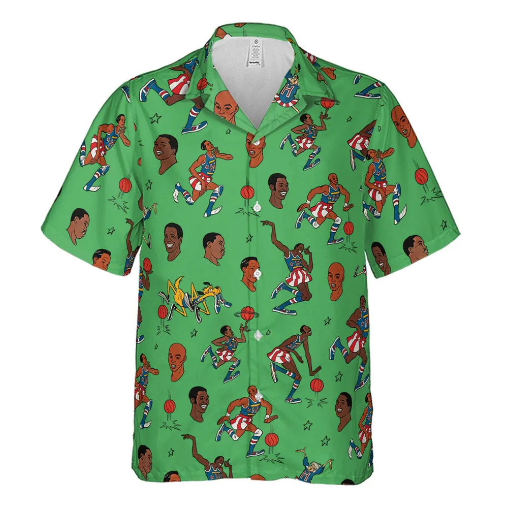 Harlem Globetrotters Characters Hawaiian Shirt - 2