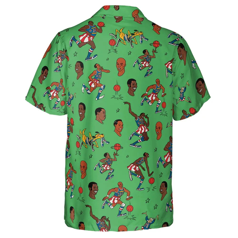 Harlem Globetrotters Characters Hawaiian Shirt - 3