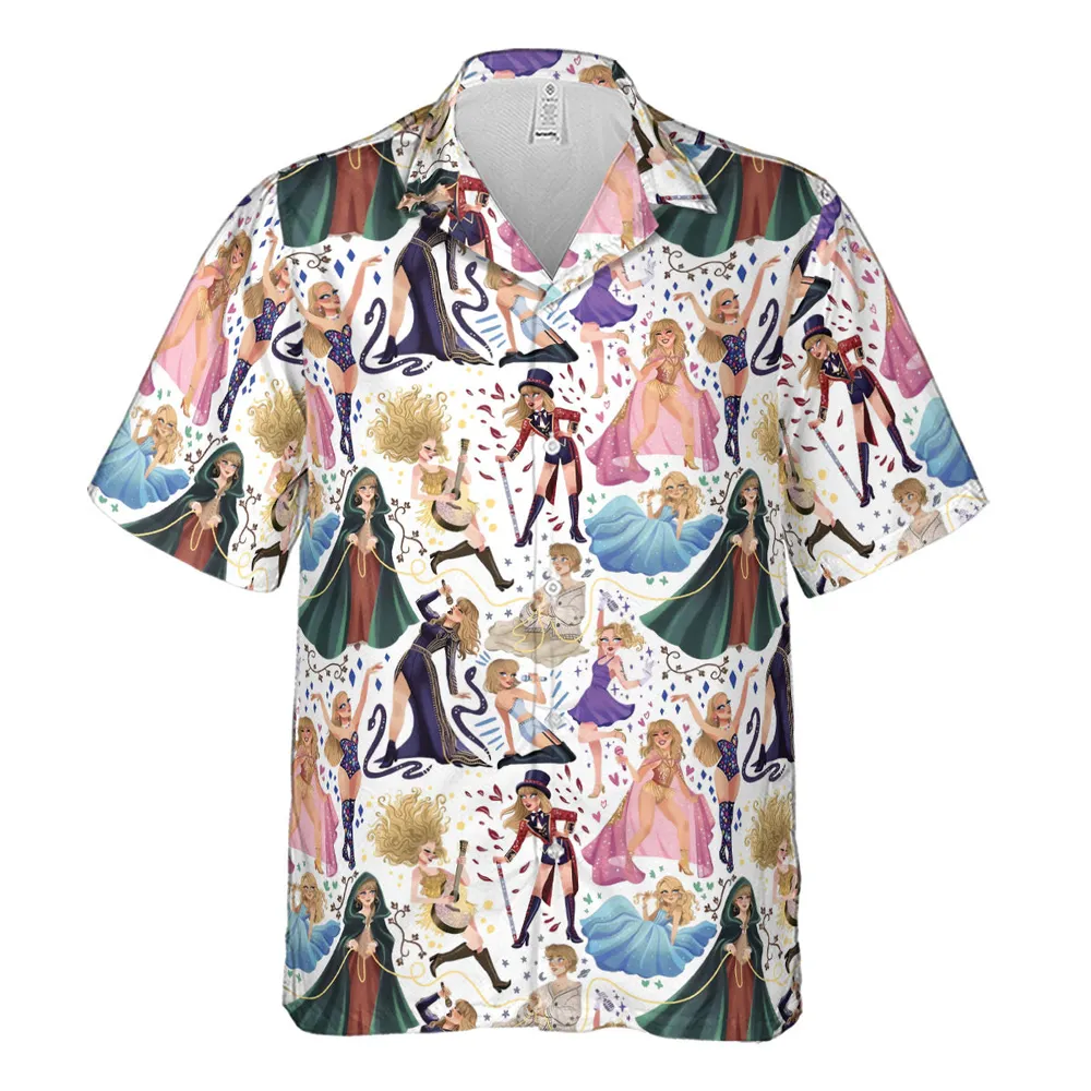 Blondie Colorful Lineup Hawaiian Shirt - 2